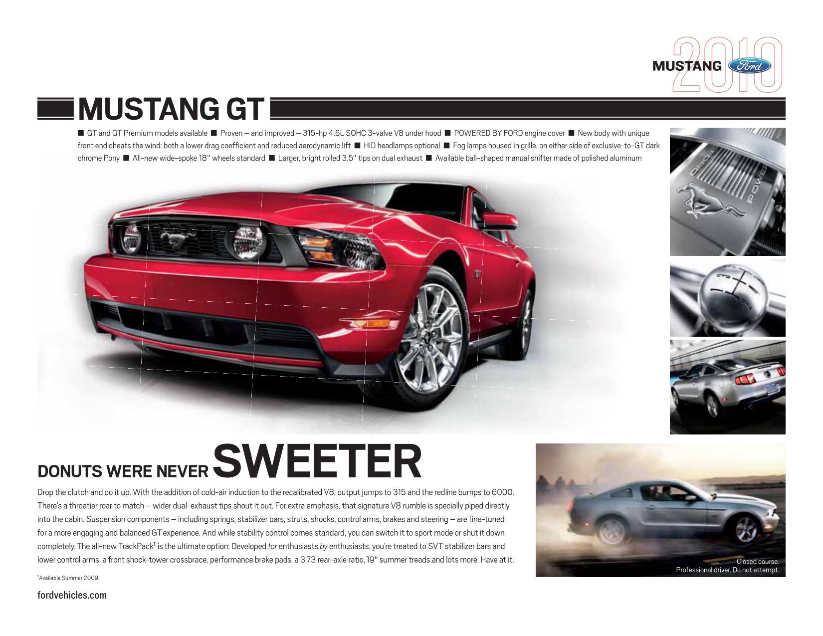2010 Ford Mustang Brochure Page 4
